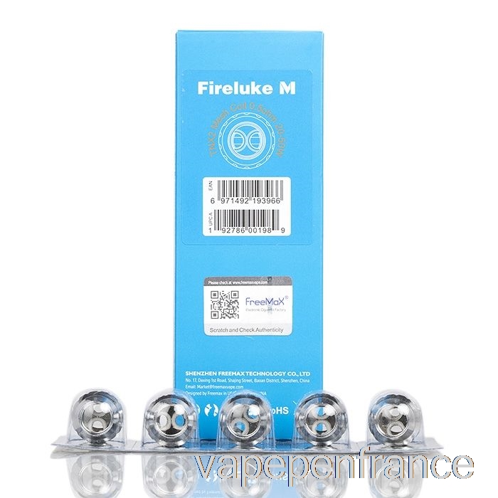 Freemax Fireluke M / Tx Bobines De Remplacement De Maille 0,5ohm Tnx2 Bobines De Maille Stylo Vape